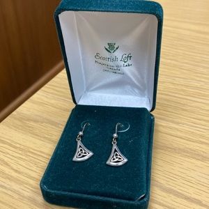 Sterling silver hook earrings